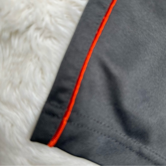 Nike Shorts Grey & Orange Size 4 - Picture 12 of 16
